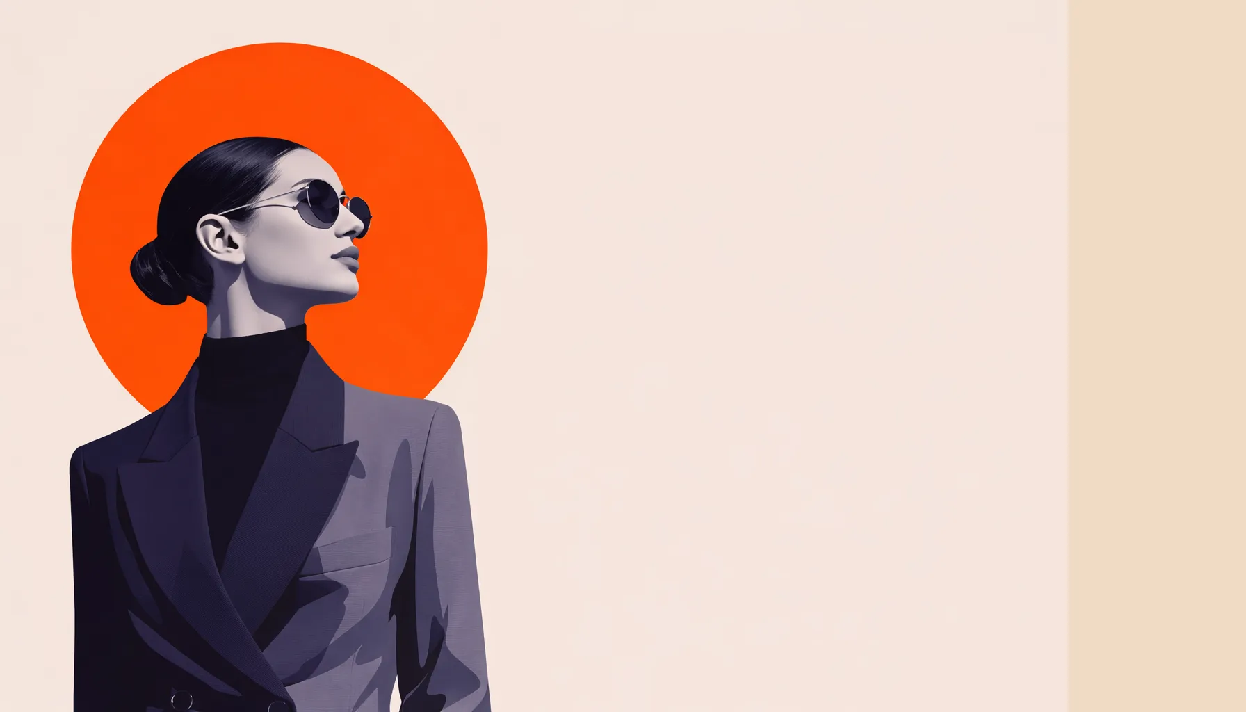 Fashion-forward hero portrait